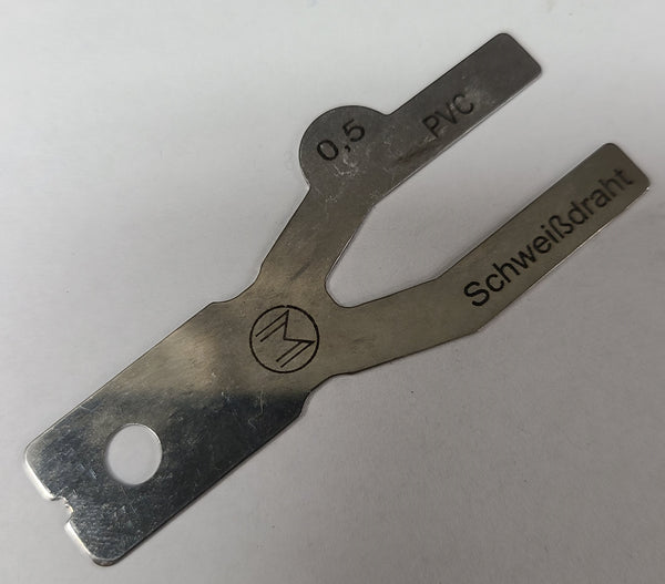 Mozart Solingen Weld Rod Trimmer .5mm PVC SPACER CLAW Knife Flooring T