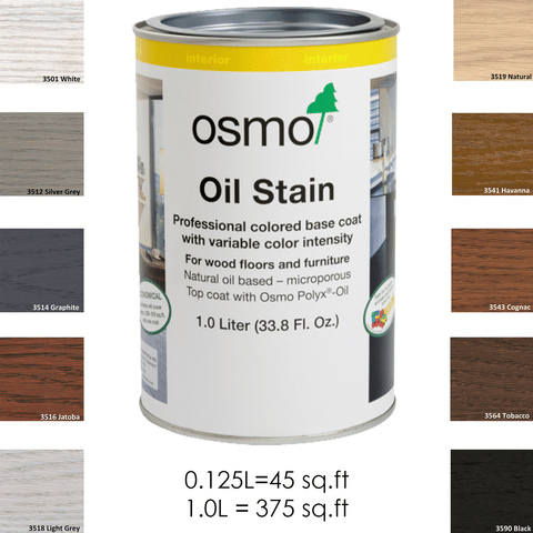 Osmo - Oil Stain - Interior Wood Stain