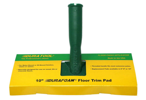 DURATOOL - 10 Inch - DURAFOAM Trim Pad with Handle - 8040