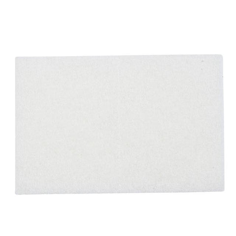 Norton - Hand Pads - 6 x 9 Inches - White - 10 Count