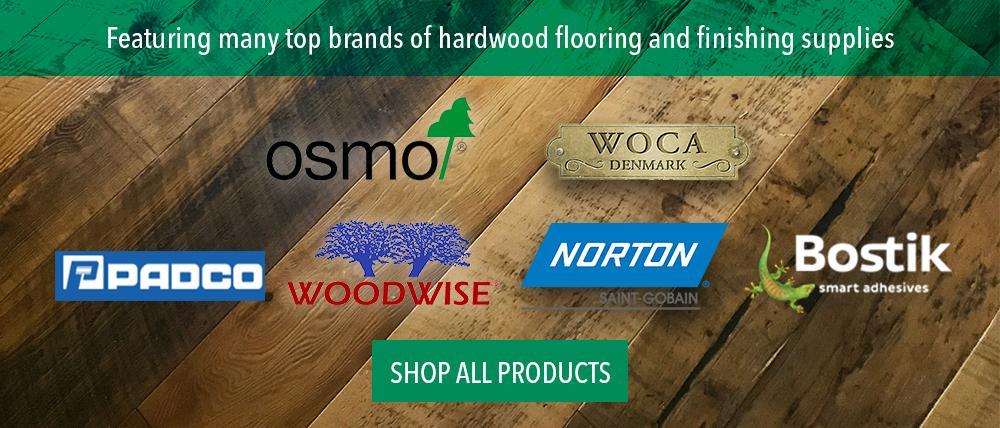 Osmo, Woca, Woodwise, Bostik, Padco, Norton Flooring Supplies and Finishes