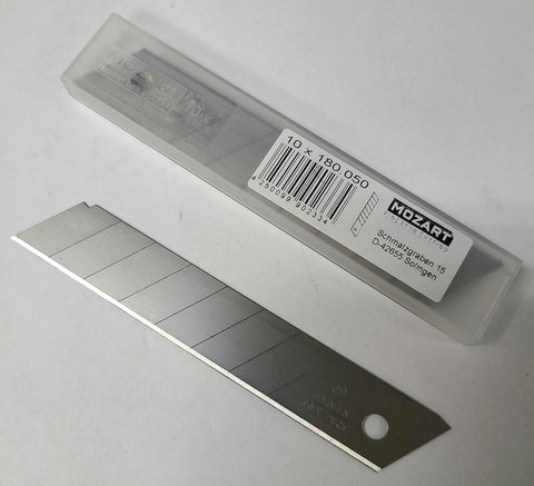 Mozart Solingen Utility Knife SNAP OFF BLADES Carbon Steel 18 mm