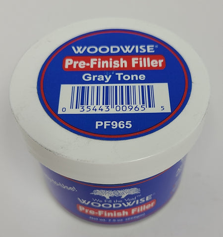 Woodwise - Pre-Finish Color Filler - Gray Tone - PF965 - 7.5 oz