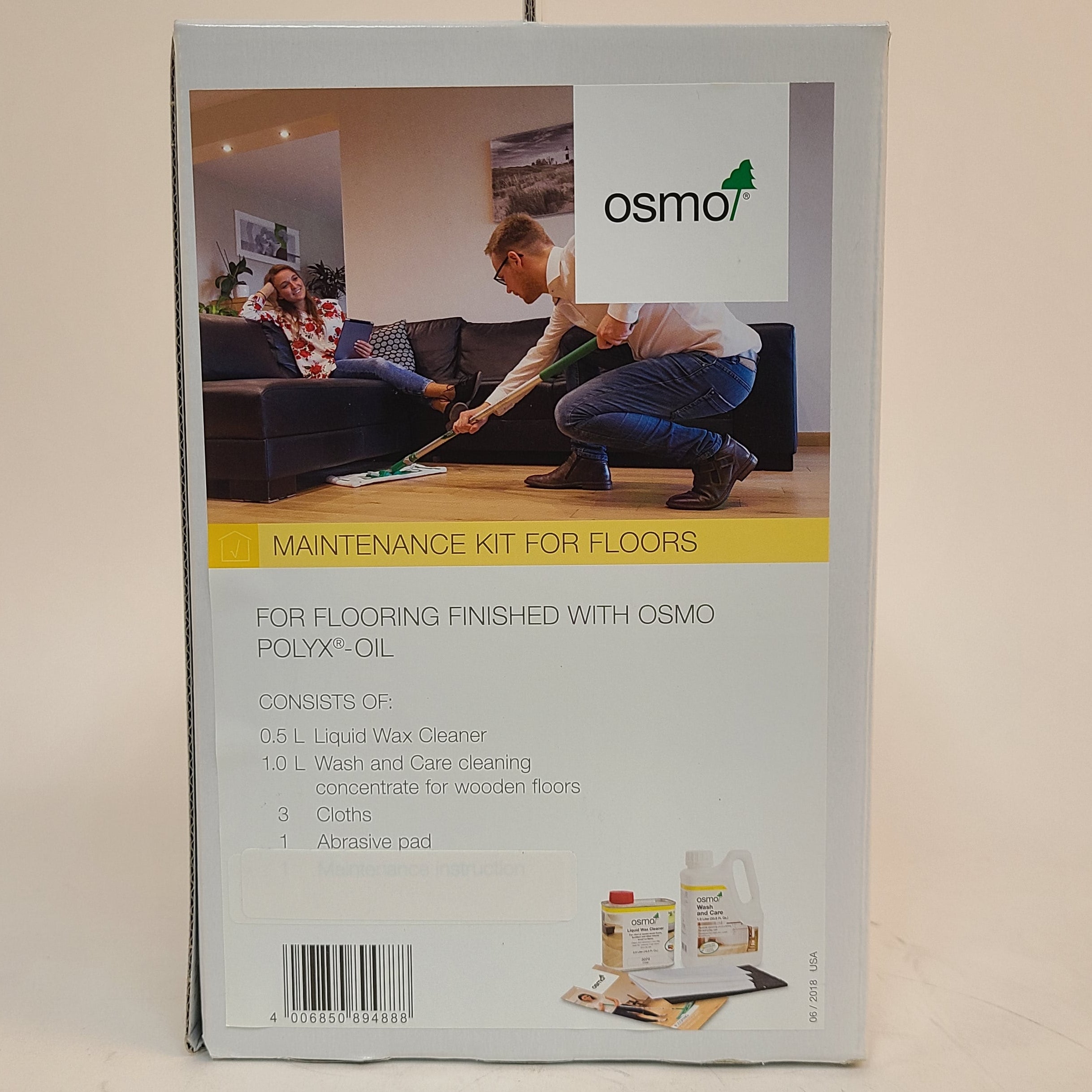 Osmo - Maintenance Kit for Floors - 3029 – product view 2
