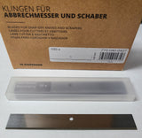 MOZART Solingen Scraper 4 In. Replacement Blades .4mm