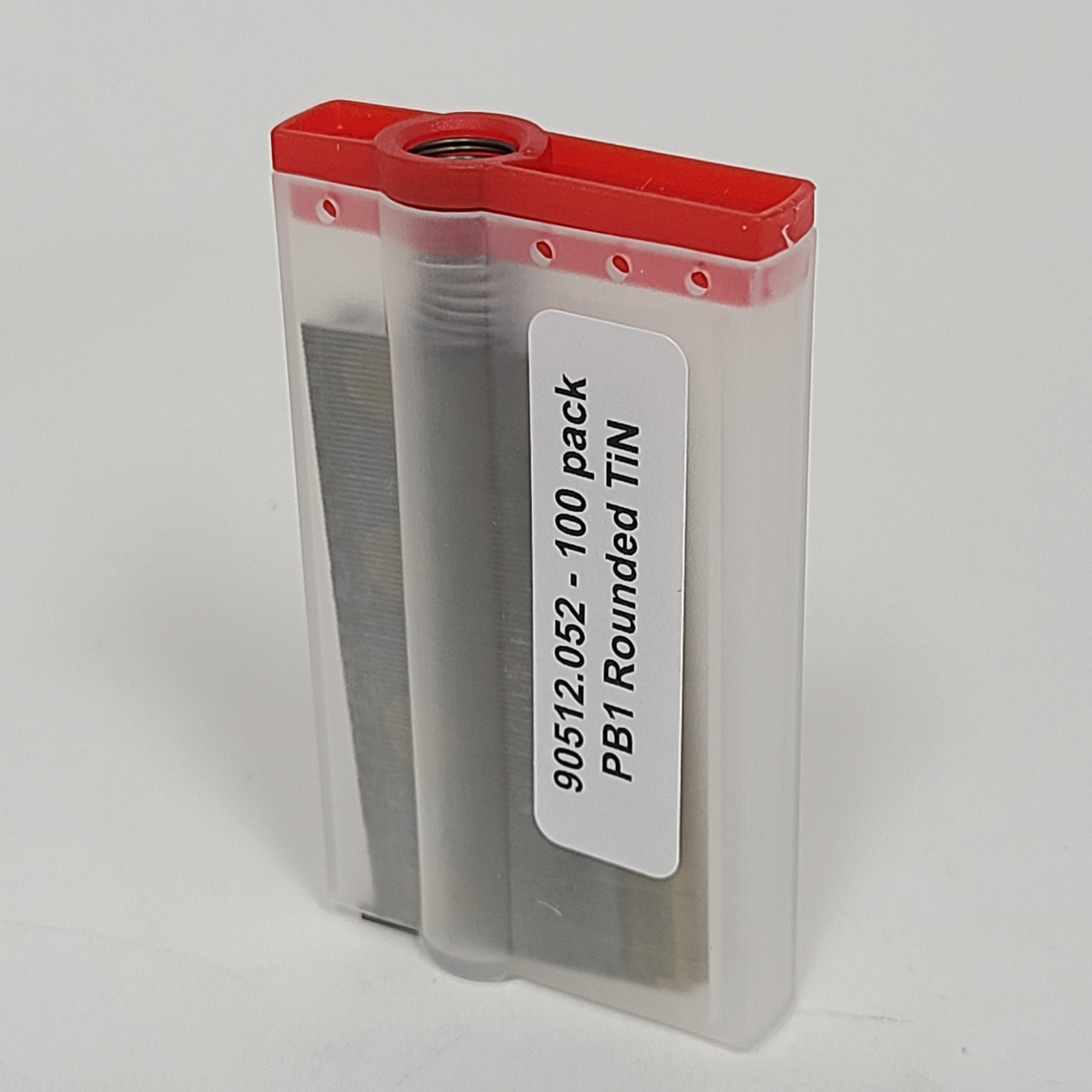 Mozart titanium rounded precision knife blades 100 pack