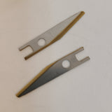 Mozart Solingen Precision Knife TITANIUM REPLACEMENT BLADES PB1 Rounded P1 P2 - 100 pack (Copy)