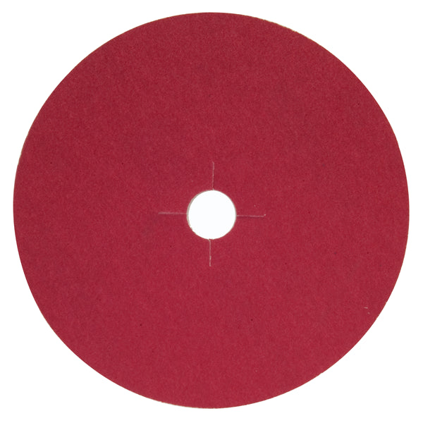 Norton Red Heat - 7"x7/8" Edger Sanding Discs - Box of 25