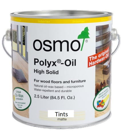 Osmo - Polyx-Oil - TINTS - Hardwax Oil - Interior Wood Finish - Matte