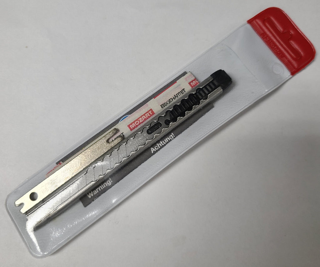 Mozart 9 mm pocket snap-off utility knife