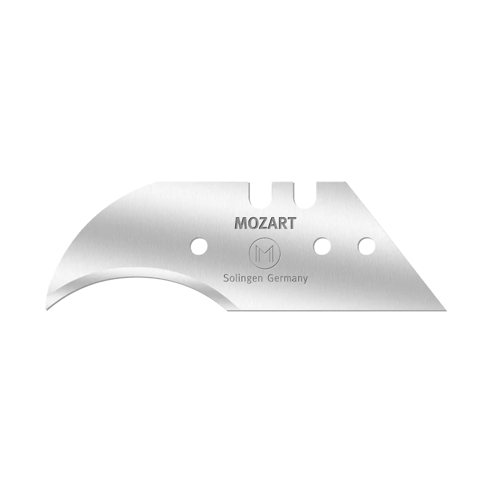 Mozart 160.065 carbon steel concave blades
