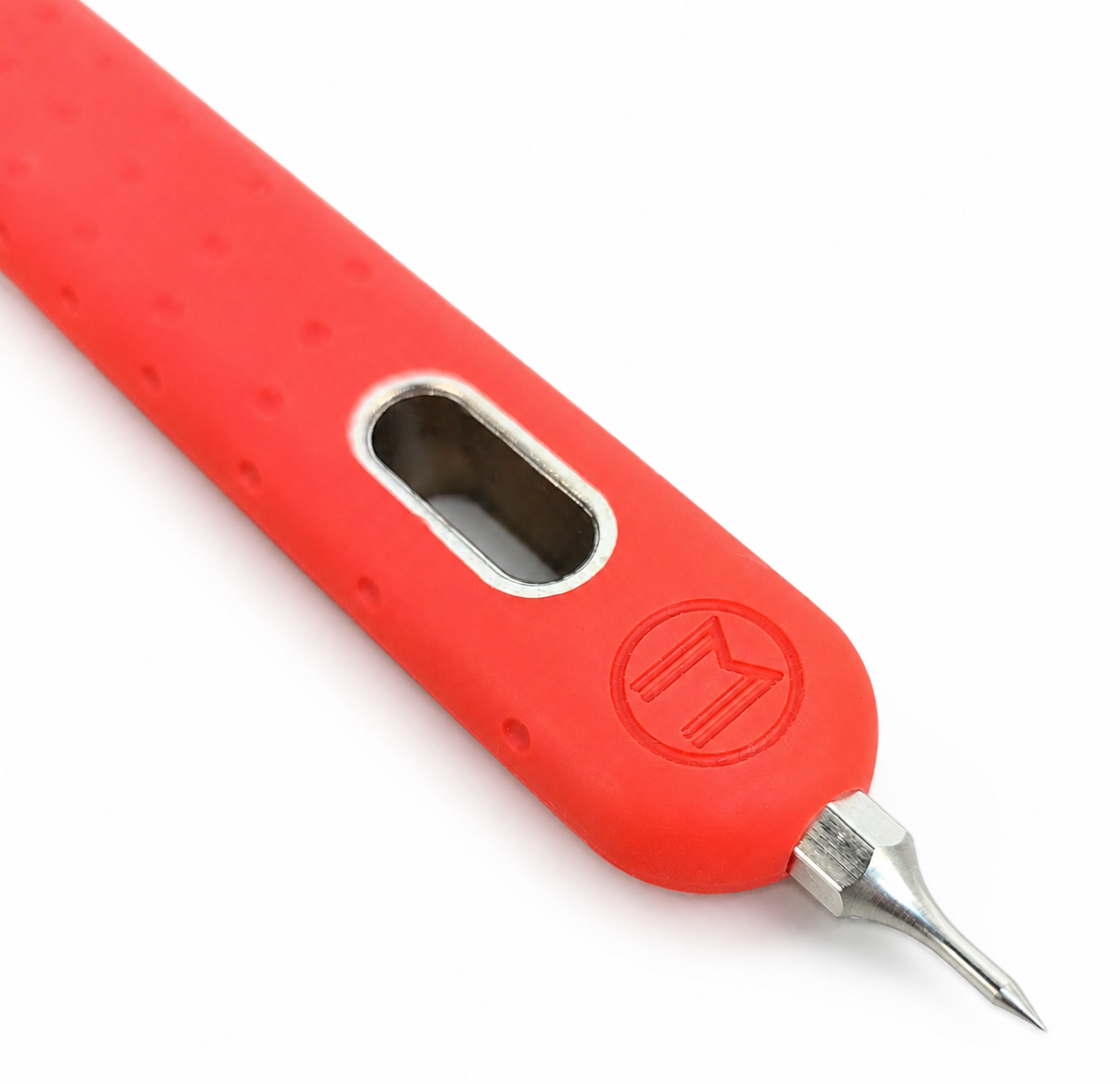 Mozart P1 TF precision knife and mandrel detail