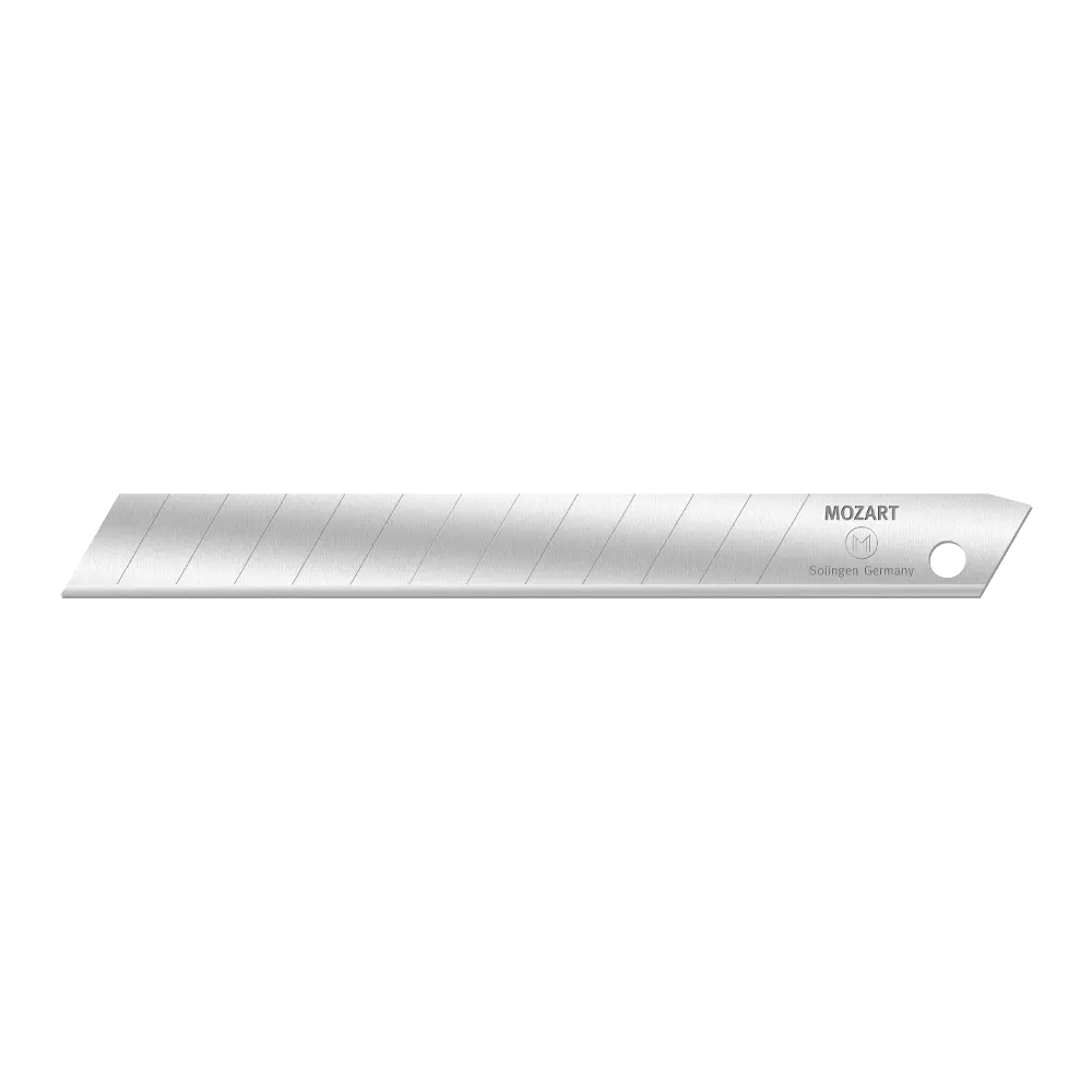 Mozart 90.040 carbon steel snap-off blades 9 mm