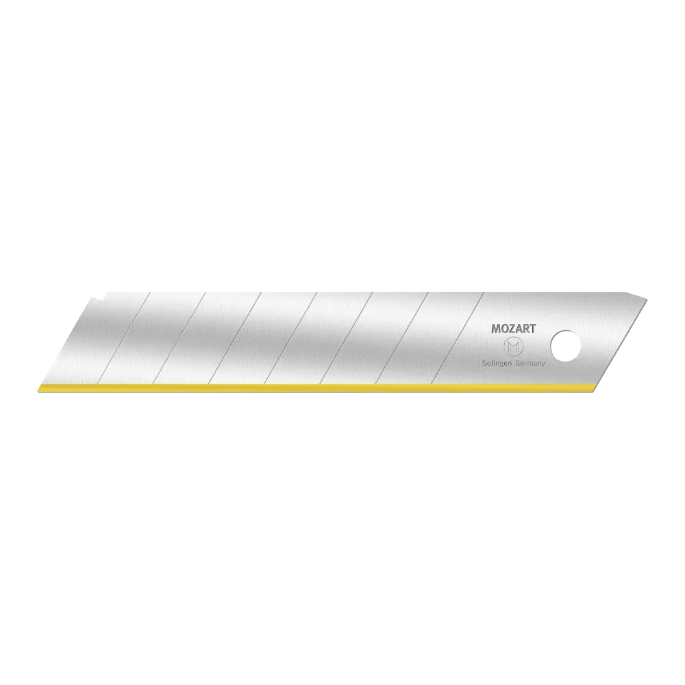 Mozart 90180.051 TiN-coated HRC 65 snap-off blades 18 mm