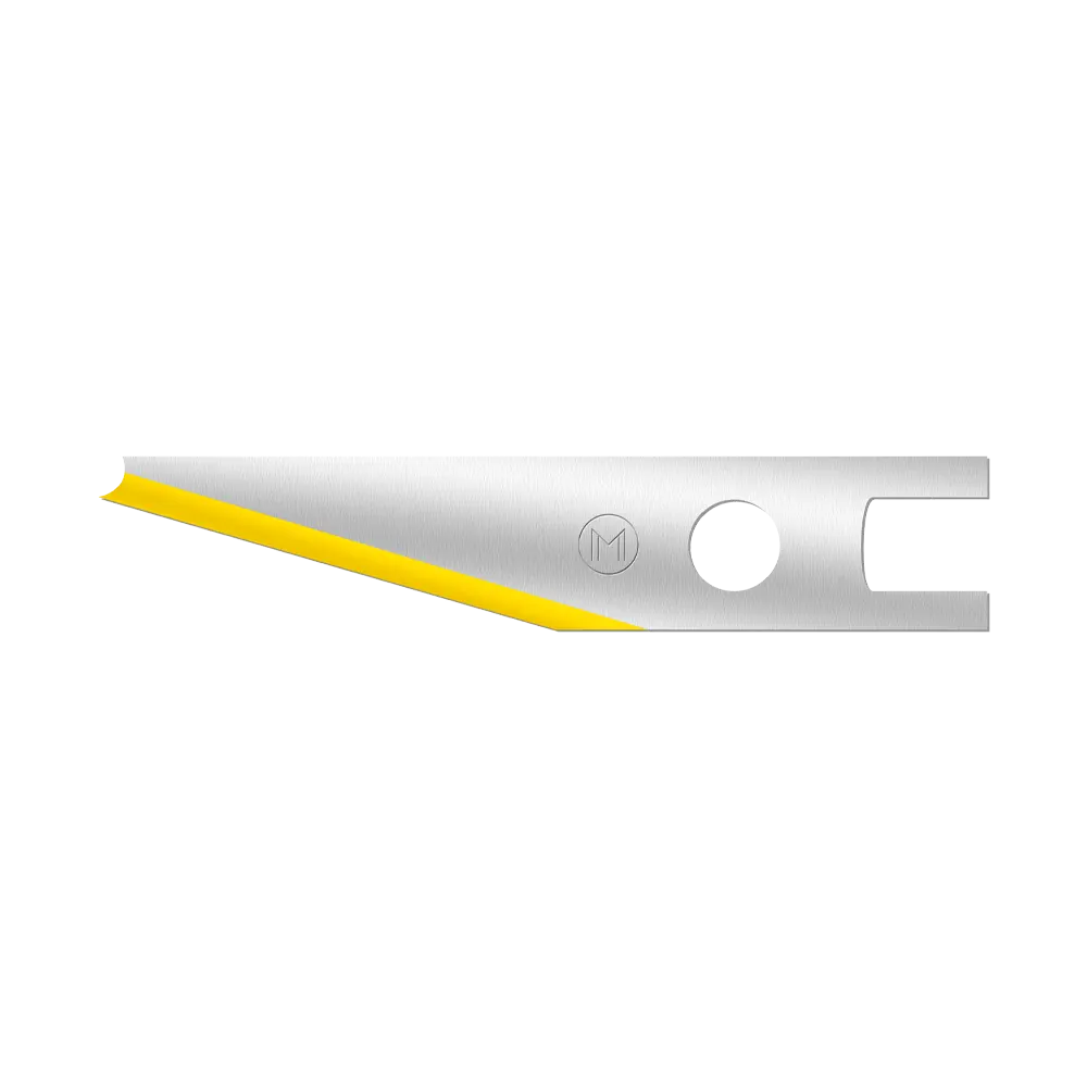 Mozart Universal TiN precision blades, 100 pack