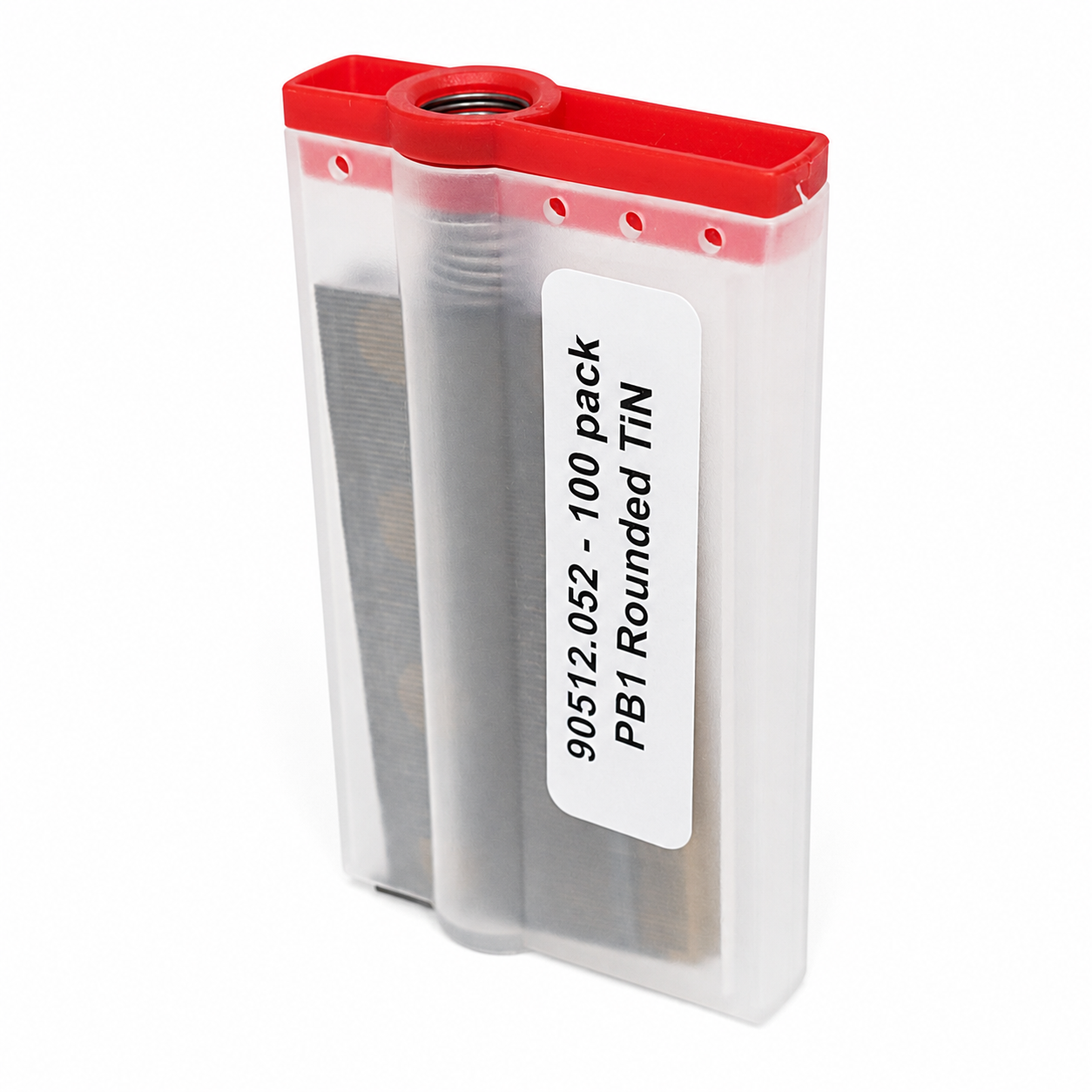 Mozart PB1 rounded titanium precision blades, 100 pack