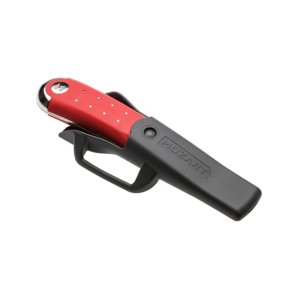Mozart S2 utility knife blade and storage detail