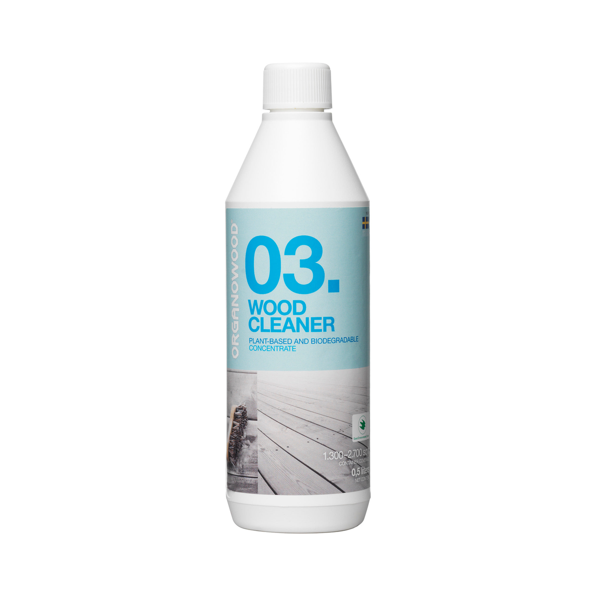 OrganoWood 03 Wood Deck and Fence Cleaner 0.5 L Concentrate