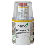 Osmo - 2K Wood Oil - One Coat - Oil with Hardener - Matte Finish