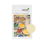 Osmo Country Colour 5 ml sample — 2204 Ivory with centered official wood color swatch