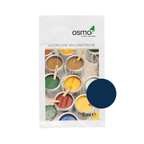 Osmo Country Colour 5 ml sample — 2506 Royal Blue with centered official wood color swatch