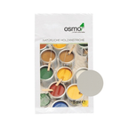 Osmo Country Colour 5 ml sample — 2708 Pebble Grey with centered official wood color swatch