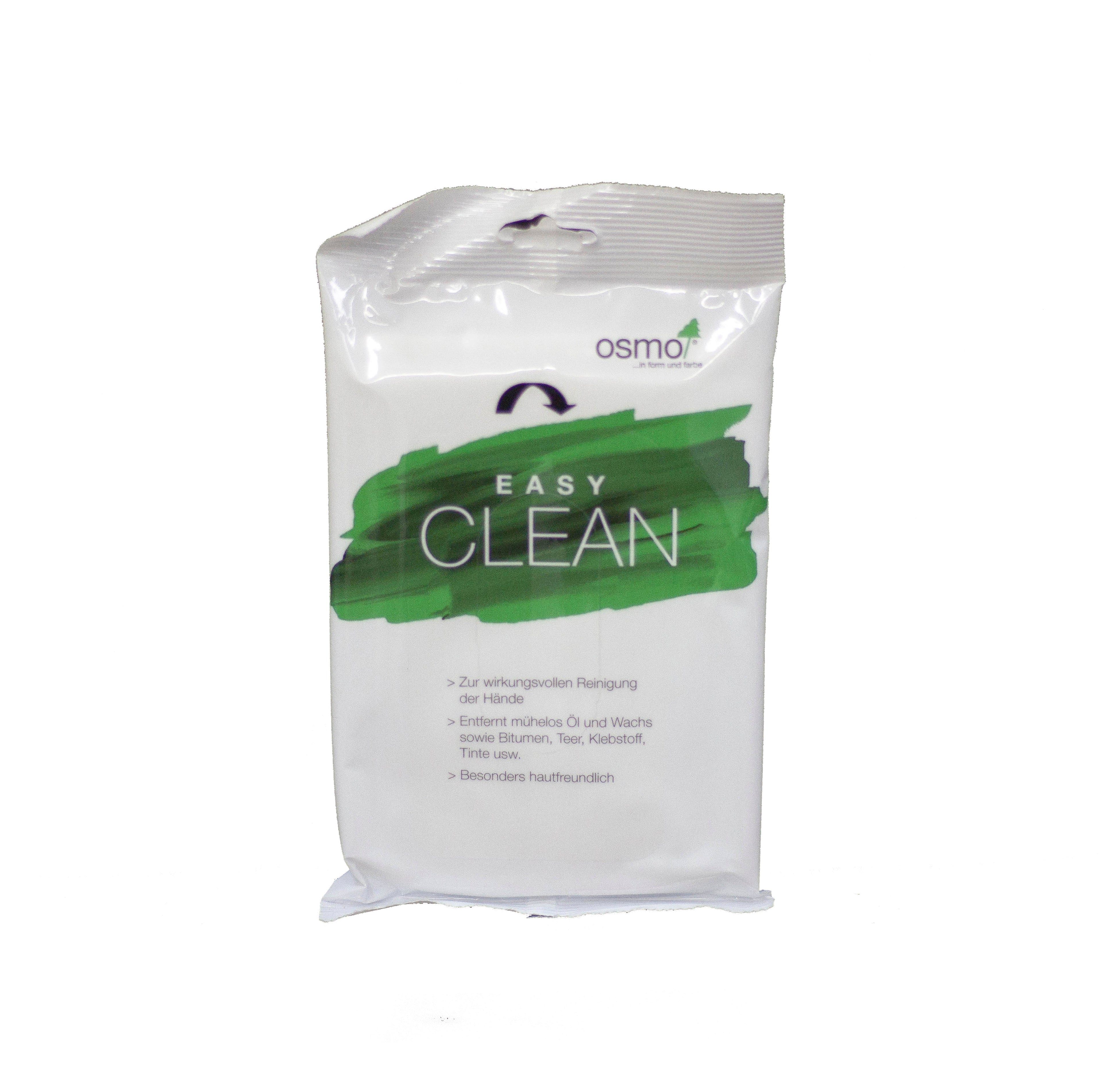 Osmo Easy Clean hand wipes 15 count