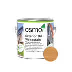Osmo Natural Oil Woodstain 702 Larch 2.5 L can with centered wood color swatch