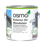 Osmo Natural Oil Woodstain Effect exterior finish can, current official Osmo UK packaging