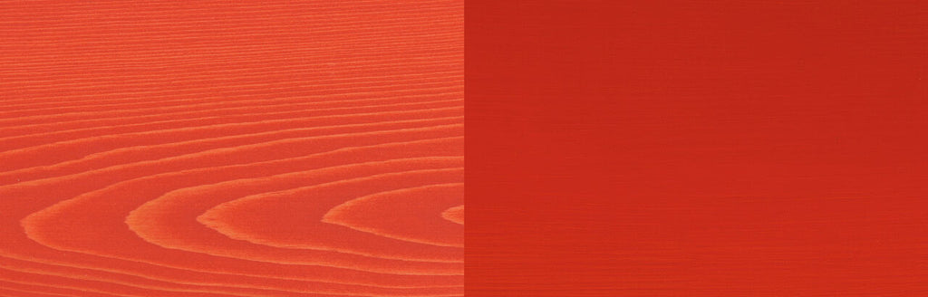 Osmo Wood Wax Finish official wood swatch — 3104 Flame Red