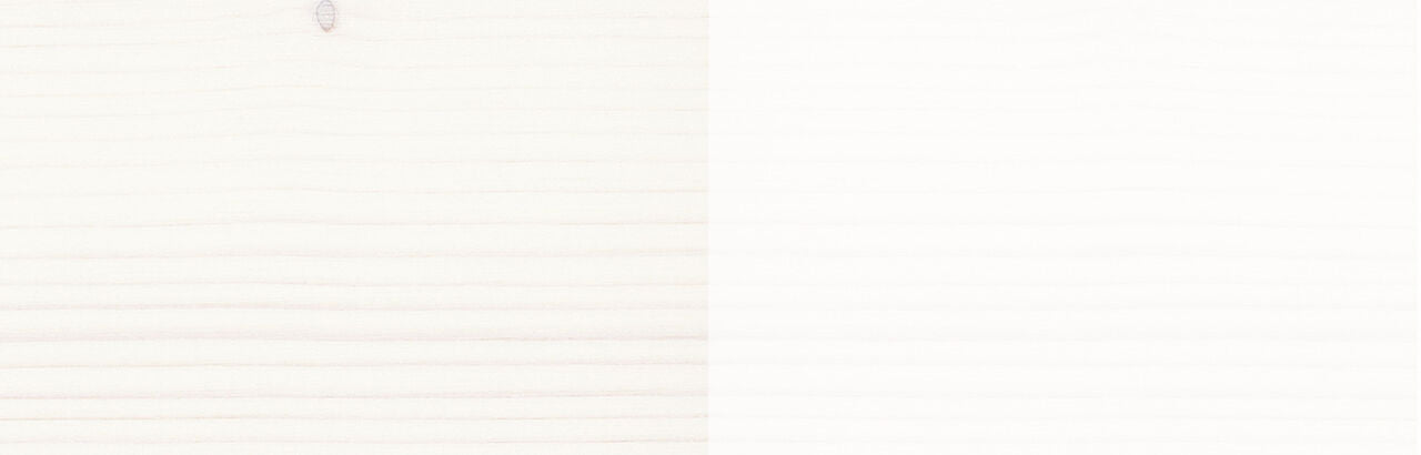 Osmo Wood Wax Finish official wood swatch — 3186 White Matte