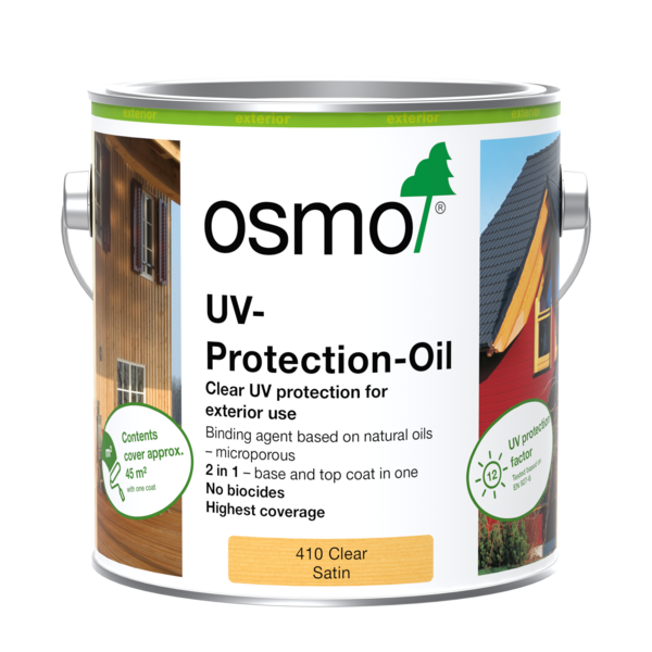 Osmo UV-Protection-Oil 410 Clear Satin can