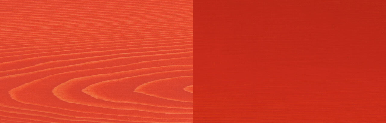 Osmo Wood Wax Finish official wood swatch — 3104 Flame Red