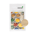 Osmo Oil Stain 5 ml sample — 3519 Natural with centered official wood color swatch