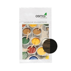 Osmo Oil Stain 5 ml sample — 3590 Black with centered official wood color swatch