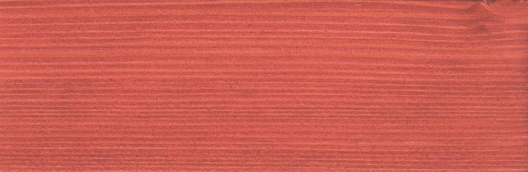 Osmo One Coat Only official wood swatch, 9234 Scandinavian Red