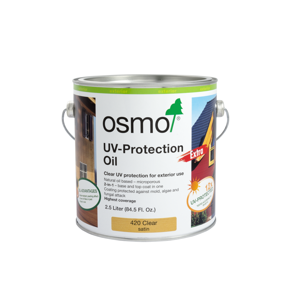 Osmo UV-Protection-Oil Extra 420 Clear Satin 2.5 L