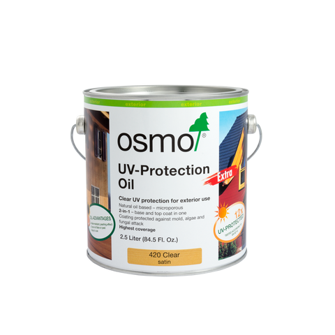 Osmo UV-Protection-Oil Extra 420 Clear Satin 2.5 L