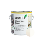 Osmo Wood Wax Finish Intensive can — 3188 Snow with official wood color swatch