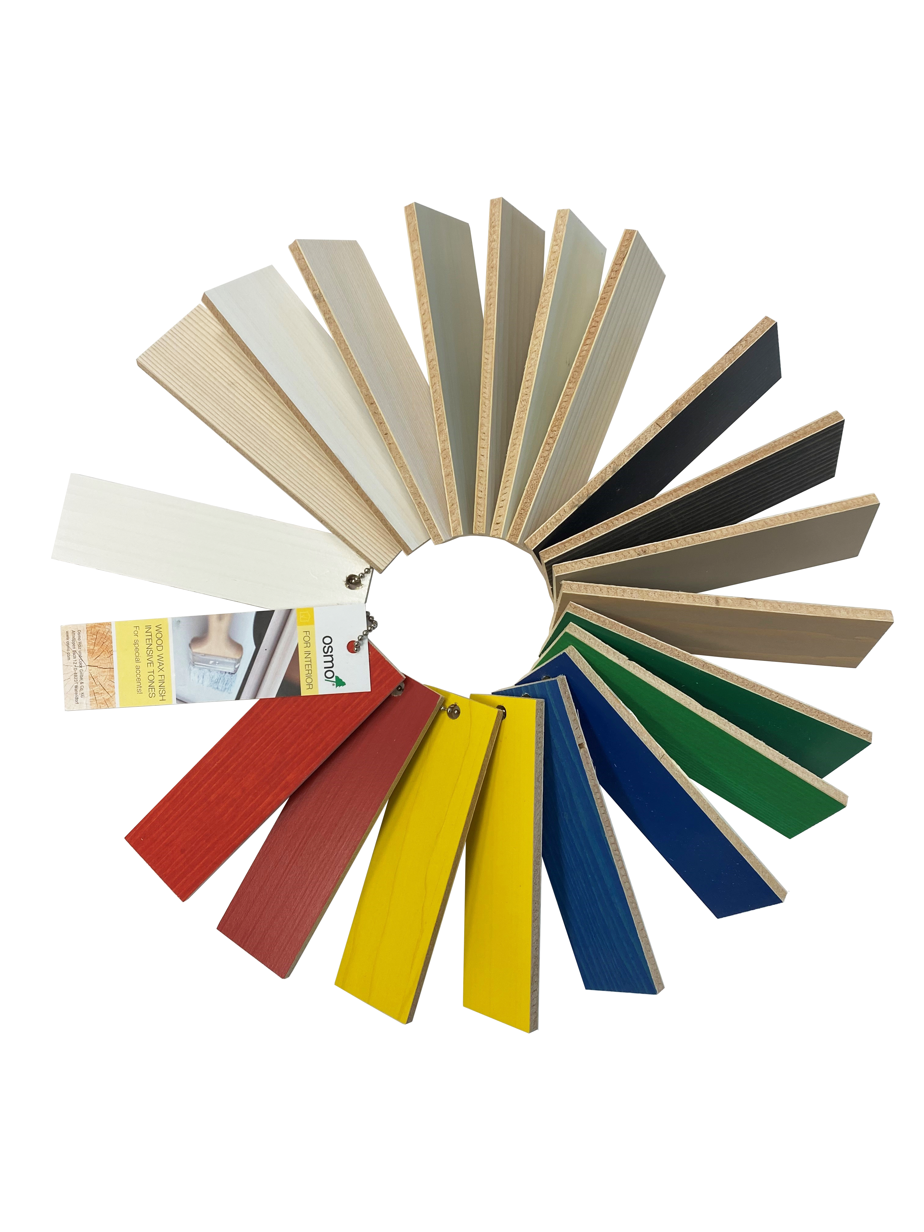 Osmo Wood Wax Finish intensive color range