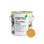 Osmo Wood Wax Finish Transparent can — 3103 Light Oak with official wood color swatch