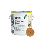 Osmo Wood Wax Finish Transparent can — 3123 Pine with official wood color swatch