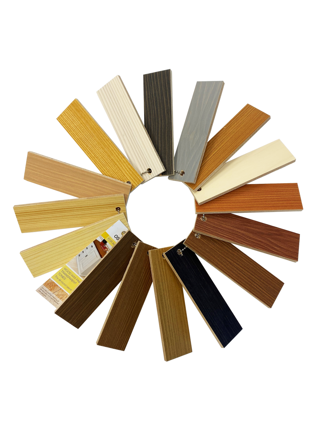 Osmo Wood Wax Finish transparent color range