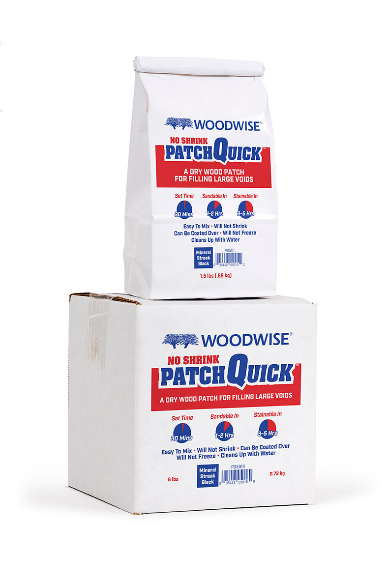 Woodwise No Shrink Patch-Quick, White Oak, 6 lb package