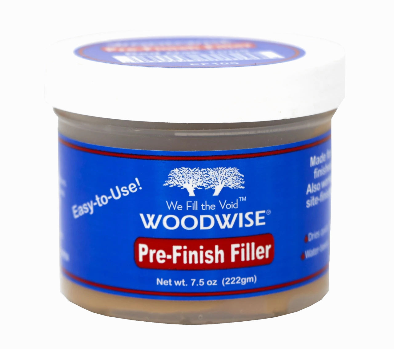 Woodwise Pre-Finish Color Filler White Oak Tone 7.5 oz jar