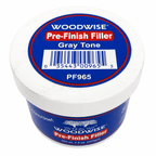 Woodwise Pre-Finish Color Filler Gray Tone PF965 7.5 oz on white background