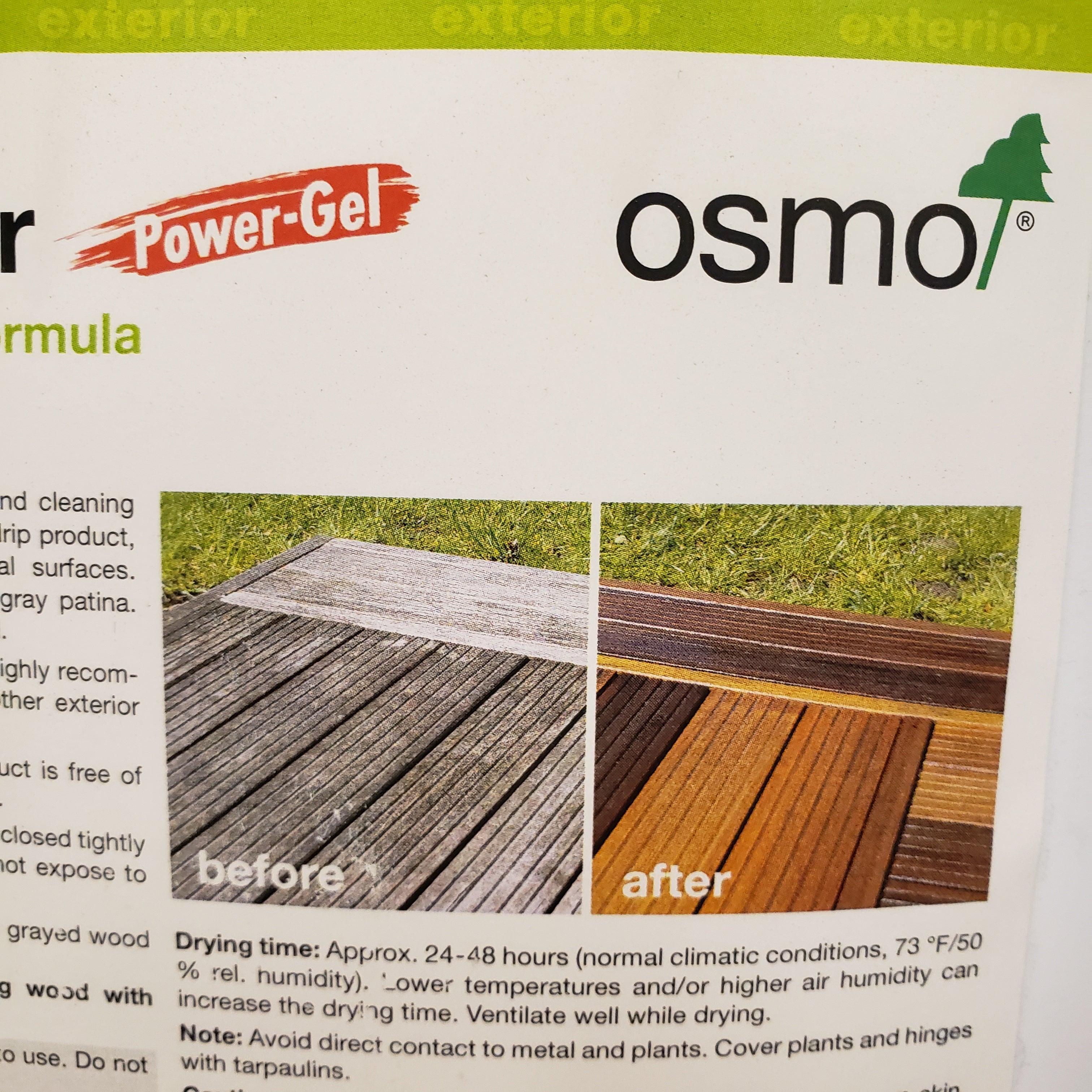 Osmo - Wood Reviver Power Gel 6609 - 5.0L – product view 3