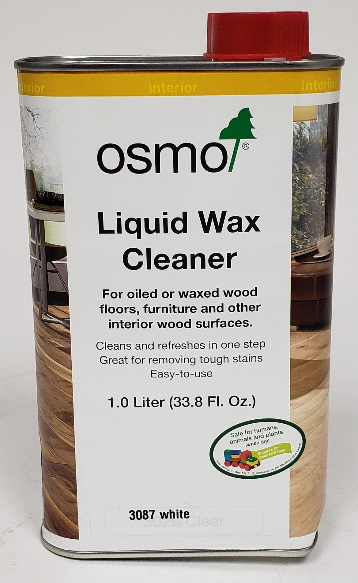 Osmo White Wood Wax, Osmo 3111 White Wood Wax, 375ml (12.5 fl oz)