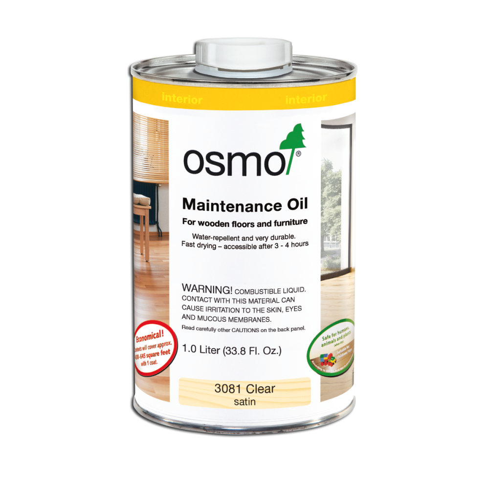 Osmo - Maintenance Oil - 3081 Clear Satin - 1 L