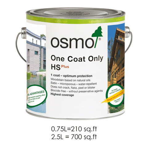 Osmo - One Coat Only - Exterior Wood Finish